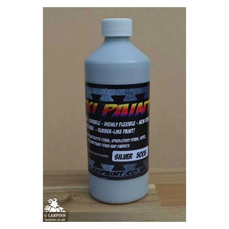Flexi Paint - Silver - 500g 3 Flexi Paint - Silver - 500g