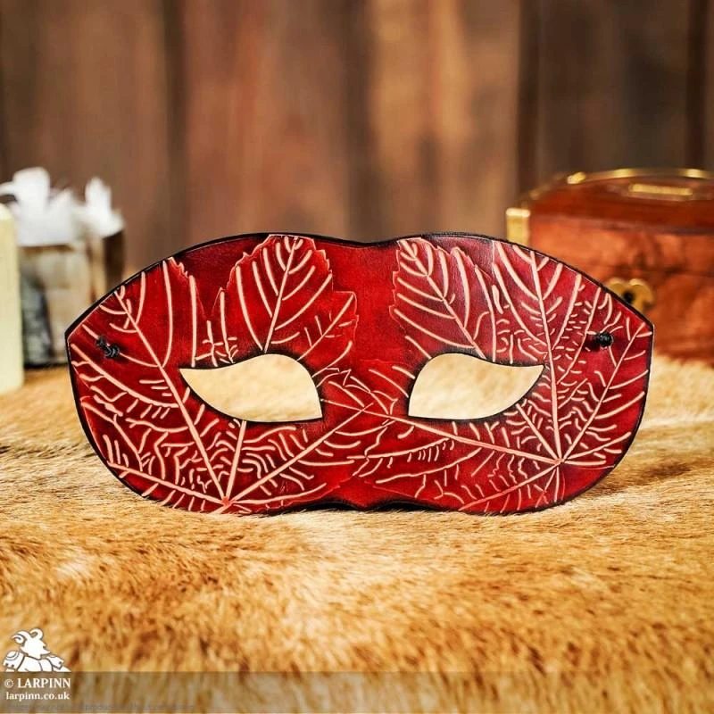 Forest Masquerade Mask - Maroon 3 Forest Masquerade Mask - Maroon