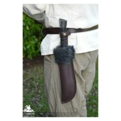 Gartok Dagger Scabbard - Brown -Larp Inn gartok dagger scabbard brown 2