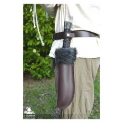 Gartok Dagger Scabbard - Brown -Larp Inn gartok dagger scabbard brown 3