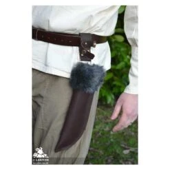 Gartok Dagger Scabbard - Brown -Larp Inn gartok dagger scabbard brown 5