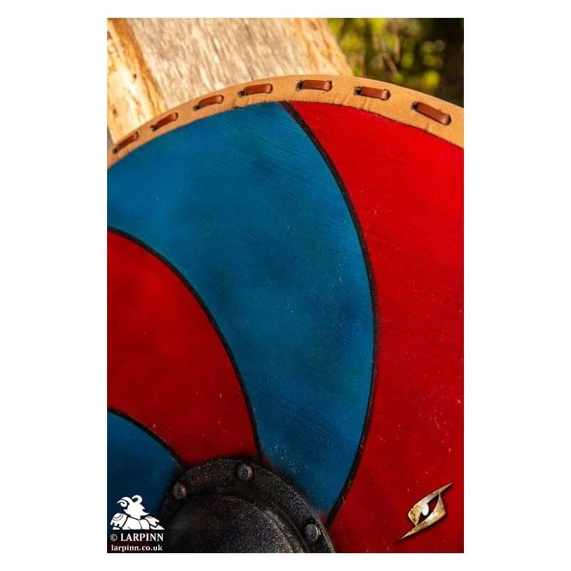 Gastir Shield - Blue & Red - 30IN - LARP 5 Gastir Shield - Blue & Red - 30IN - LARP - Image 3