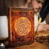Geoffrey Notebook - Leather Journal -Larp Inn geoffrey notebook leather journal