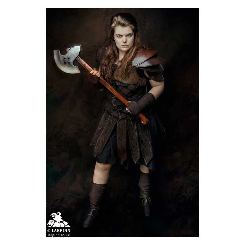 Gladiator Skirt - Brown 4 Gladiator Skirt - Brown - Image 2