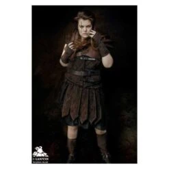 Gladiator Skirt - Brown