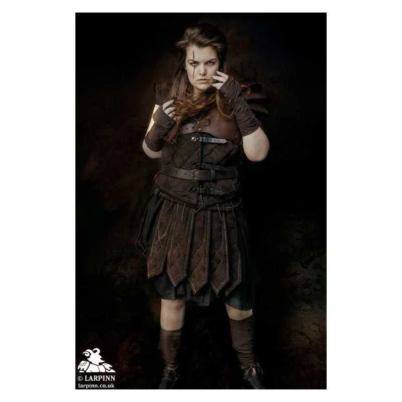 Gladiator Skirt - Brown 3 Gladiator Skirt - Brown