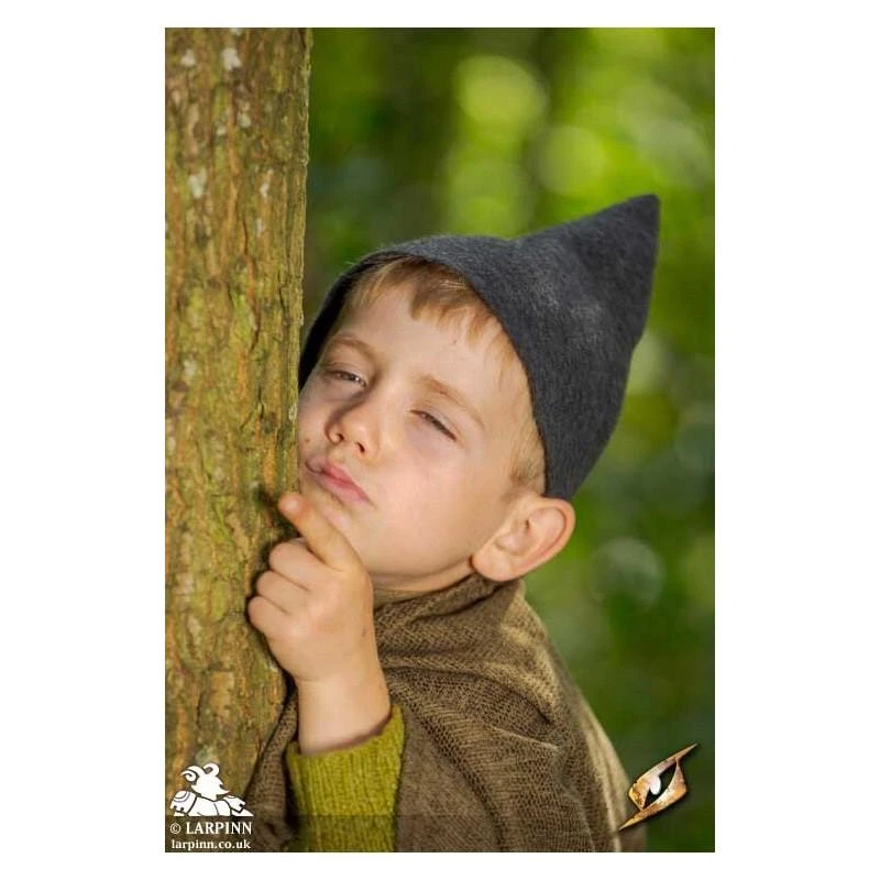Gnome Hat - Charcoal Grey 4 Gnome Hat - Charcoal Grey - Image 2