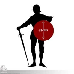 Gobbo Shield - 22IN - LARP -Larp Inn gobbo shield 22in larp 3