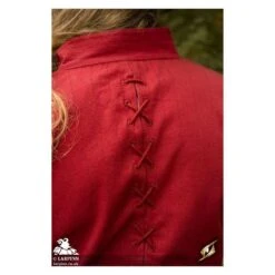 Godfrey Pourpoint - Dark Red -Larp Inn godfrey pourpoint dark red 3