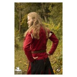 Godfrey Pourpoint - Dark Red -Larp Inn godfrey pourpoint dark red 4