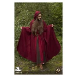 Godfrey Wool Cape -Larp Inn godfrey wool cape 3