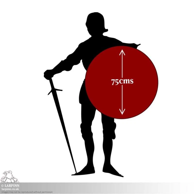 Gokstad Shield - 28IN - LARP 5 Gokstad Shield - 28IN - LARP - Image 3