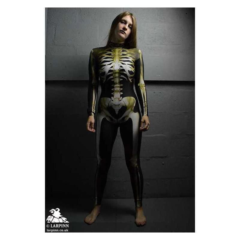 Graveyard Skeleton Body Suit - Small 3 Graveyard Skeleton Body Suit - Small