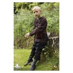 Guy Tunic - Brown -Larp Inn guy tunic brown 4