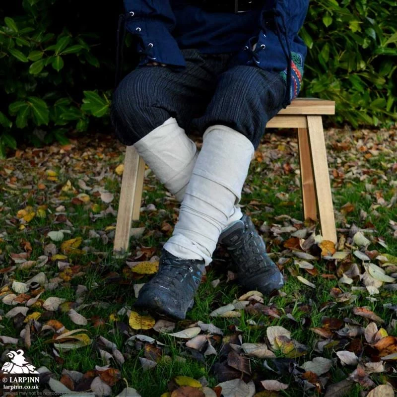 Hamond Cotton Leg Wrap - Natural 5 Hamond Cotton Leg Wrap - Natural - Image 3