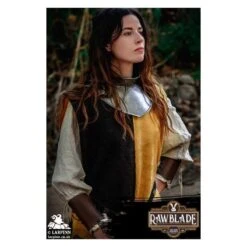 Harbinger Tabard - Chess - Black & Yellow -Larp Inn harbinger tabard chess black yellow 2