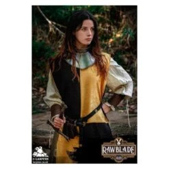 Harbinger Tabard - Chess - Black & Yellow -Larp Inn harbinger tabard chess black yellow 3