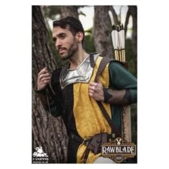 Harbinger Tabard - Split - Black & Yellow 9 Harbinger Tabard - Split - Black & Yellow -Larp Inn harbinger tabard split black yellow 3