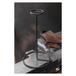 Helmet Stand - Metal Black