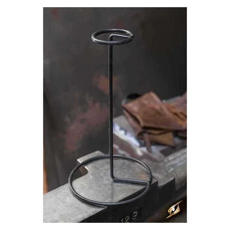 Helmet Stand - Metal Black 3 Helmet Stand - Metal Black