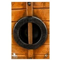 Huginn & Muninn Viking Shield - 28IN - LARP -Larp Inn huginn muninn viking shield 28in larp 4