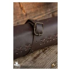 Hunter Quiver - Large - Brown -Larp Inn hunter quiver large brown 2