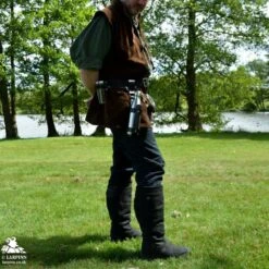 Jonas Bottle Harness - Black -Larp Inn jonas bottle harness 2