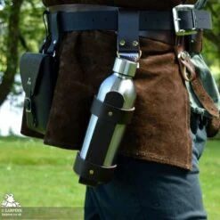 Jonas Bottle Harness - Brown -Larp Inn jonas bottle harness brown 3