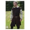 Justus Leather Jerkin - Brown -Larp Inn justus leather jerkin brown