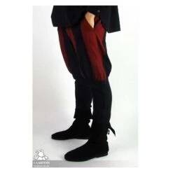 Kalin Hero Pants - Red & Black -Larp Inn kalin hero pants red black 4