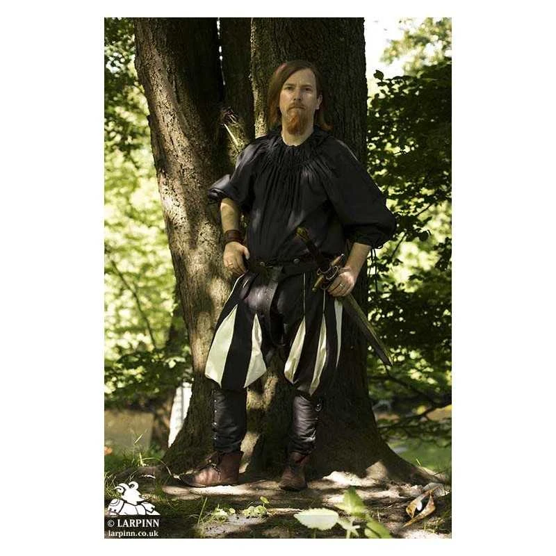 Landsknecht Pants - Black/White 4 Landsknecht Pants - Black/White - Image 2
