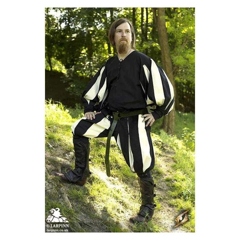 Landsknecht Pants - Black/White 3 Landsknecht Pants - Black/White