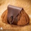 Lazarus Leather Coin Pouch - Brown -Larp Inn lazarus leather coin pouch brown