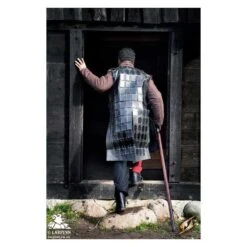 Leather Brigandine - Black -Larp Inn leather brigandine black 2