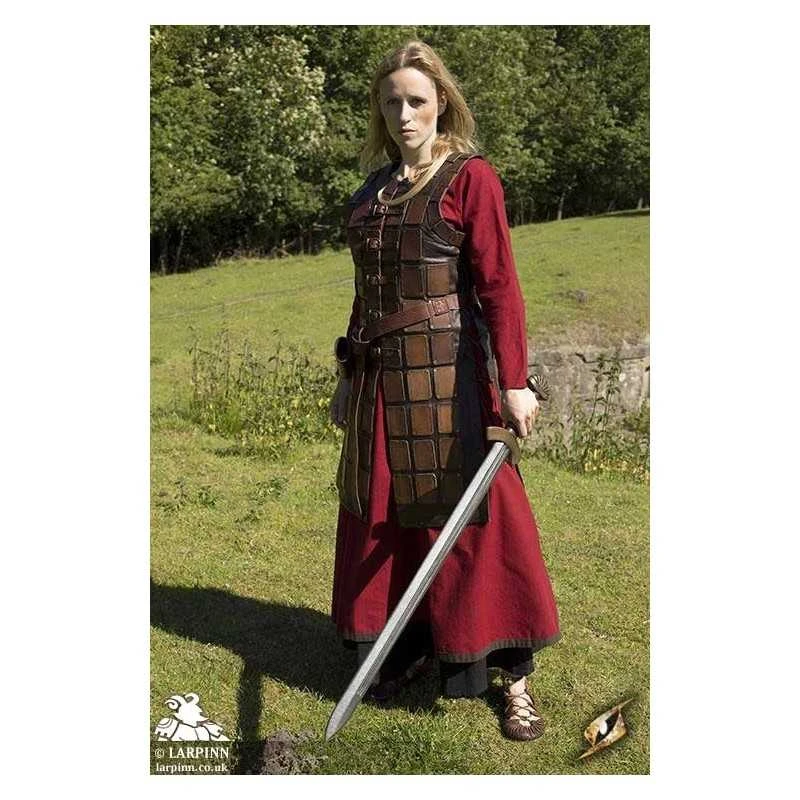 Leather Brigandine - Brown 4 Leather Brigandine - Brown - Image 2