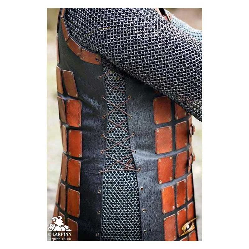 Leather Brigandine - Brown 7 Leather Brigandine - Brown - Image 5