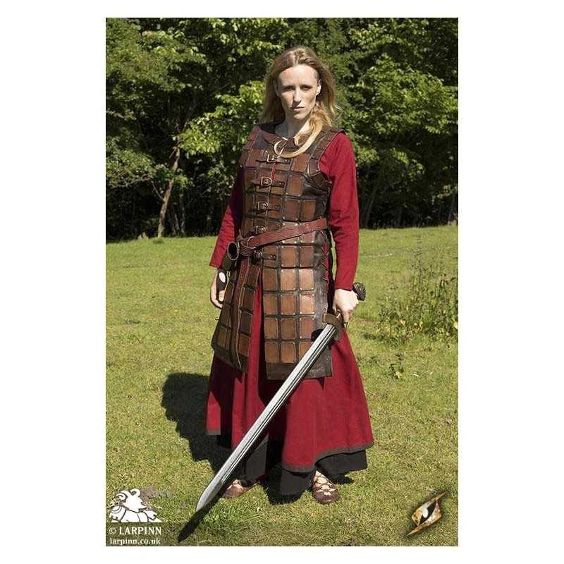 Leather Brigandine - Brown 10 Leather Brigandine - Brown - Image 8