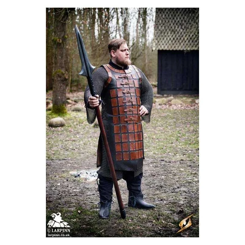 Leather Brigandine - Brown 3 Leather Brigandine - Brown