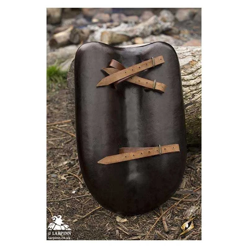 Leather Buckler - 18IN X 11IN - LARP 6 Leather Buckler - 18IN X 11IN - LARP - Image 4