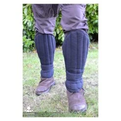 Leopold Padded Greaves - Black