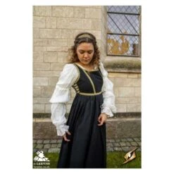 Lucrezia Dress - Black -Larp Inn lucrezia dress black 2