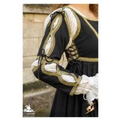 Lucrezia Dress - Black -Larp Inn lucrezia dress black 3