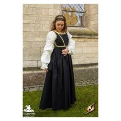 Lucrezia Dress - Black -Larp Inn lucrezia dress black 7