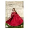 Lucrezia Dress - Emperor Red -Larp Inn lucrezia dress emperor red