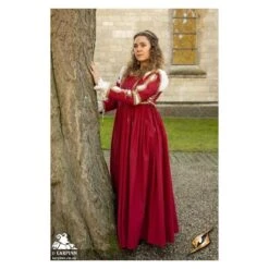 Lucrezia Dress - Emperor Red -Larp Inn lucrezia dress emperor red 8