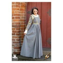 Lucrezia Dress - Grey 16 Lucrezia Dress - Grey -Larp Inn lucrezia dress grey 6
