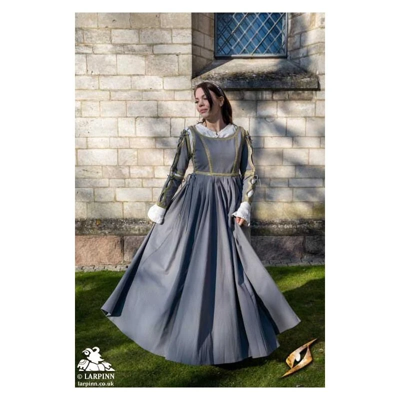 Lucrezia Dress - Grey 10 Lucrezia Dress - Grey - Image 8