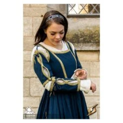 Lucrezia Dress - Midnight Blue 13 Lucrezia Dress - Midnight Blue -Larp Inn lucrezia dress midnight blue 2