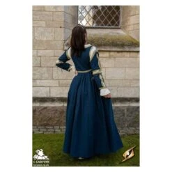 Lucrezia Dress - Midnight Blue 15 Lucrezia Dress - Midnight Blue -Larp Inn lucrezia dress midnight blue 4