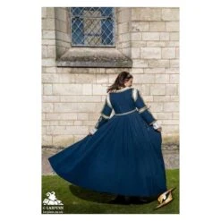 Lucrezia Dress - Midnight Blue 18 Lucrezia Dress - Midnight Blue -Larp Inn lucrezia dress midnight blue 7